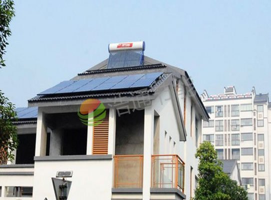 廣州增城黃總別墅3KW屋面太陽能光伏發電系統